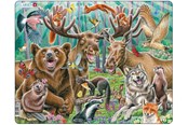 Palapelit - Larsen Puzzles Iloinen metsä-selfie - LA-CZ2