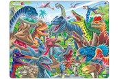 Palapelit - Larsen Puzzles Cheerful Dinosaurs - LA-CZ4