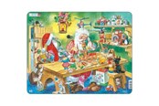 Palapelit - Larsen Puzzles Maxi Santa´s Workshop 140 pcs Puzzle - LA-EA2