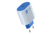 Puhelin - Adapterit & Laturit - CELLULAR Line #Stylecolor power adapter - USB-C - 20 Watt - ACHUSBCSMARTPD20WB