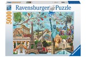 Palapelit - Ravensburger AT Big City Collage  5000p - 10217118
