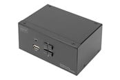 KVM-kytkimet - DIGITUS DS-12862 - KVM / ääni / USB-kytkin - 2 porttia - DS-12862