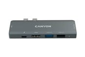 Telakointiasemat - Canyon DS-5 - telakointiasema - USB-C - 7 paikkaa - HDMI - CNS-TDS05B