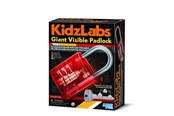 Leiki & Opi - 4M KIDZLABS / GIANT VISIBLE PADLOCK - 4M-03445