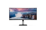 Näyttö - 34" AOC Value-line CU34V5C/BK - V5 Sarja - LED monitor - curved - 34" - CU34V5C
