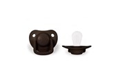 Vauvatarvikkeet - Filibabba Pacifiers 2-pack - Chocolate 0-6 months - FI-PH011