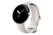 Älykellot, Urheilukellot & Aktiivisuusrannekkeet - Google Pixel Watch - Polished Silver with Chalk Band - GA03182-DE