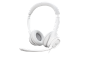 Kuulokkeet - Logitech H390 USB Computer Kuulokkeet   - Valkoinen - 981-001286