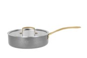 Pannut - Pillivuyt Gourmet Durance Saucepan with Lid Dia 24 cm Steel - 27363