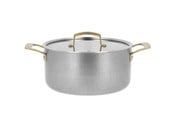 Kattilat - Pillivuyt Gourmet Durance -kattila kannella, halkaisija 24 cm, tilavuus 5 litraa, terästä. - 27359
