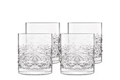 Kattaus - Luigi Bormioli Mixologian tekstuurit Vesilasi/viskilasi 10 cm 38 cl 4 kpl. Kirkas - 17355