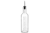 Keittiötarvikkeet - Luigi Bormioli Authentica-pullo teräksisellä kaatonokalla halkaisijaltaan 6,9 x 31,3 cm ja tilavuudeltaan 50 cl. Selkeä. - 17319
