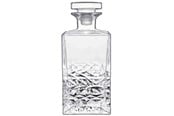 Keittiötarvikkeet - Luigi Bormioli Tekstuurit Karahvi 8,5 x 8,5 x 20,7 cm 75 cl Kirkas - 0032622026359