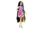Nuket & tarvikkeet - Barbie Totally Hair Heart-themed Petite Doll - HCM90