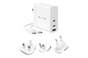 Puhelin - Adapterit & Laturit - Hyper Juice power adapter - GaN - 2 x USB-C - 140 Watt - HJG140WW