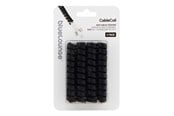 Kaapelihyllyt, Kaapelisukat & Kaapelisiteet - Bluelounge Design CableCoil 4-pack - Musta - Neatly organize your cables and keep them together. - BLUCCO-BL