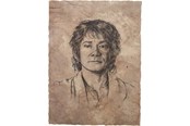 Fanituotteet - Weta Workshop - Sormusten herrasta - Bilbo Reppulin muotokuva patsas taidepainatus - 872801623