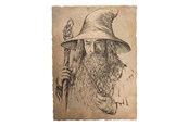 Fanituotteet - Weta Workshop - The Lord of the Rings - Portrait of Gandalf The Grey Statue Art Print - 872802827