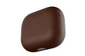 Kuulokkeet - KeyBudz Artisan Sarja Leather Case - Handcrafted Leather Case for your Airpods 3 - AP3_S3_NBN
