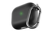 Kuulokkeet - KeyBudz HyBridShell Sarja Avaimenperä Case - Premium hard shell triple layer case for your Airpods 3 - AP3_S2_BLK