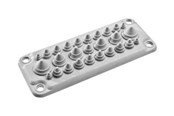 Kaapelihyllyt, Kaapelisukat & Kaapelisiteet - Schneider Electric Schneider Spacial SF NSYAECPFLT25 - cable entry membrane - type FL21 with 27 entrances - NSYAECPFLT25