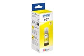 Mustepatruunat, värikasetit ja lisävarusteet - Epson EcoTank 107 - Yellow Ink - C13T09B440