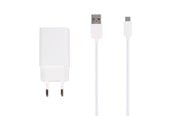 Puhelin - Adapterit & Laturit - Vivanco USB Kotilaturi 3A 15W+ USB-C kaapeli Valk. - 62146