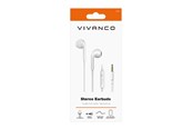 Kuulokkeet - Vivanco Smart Pro Plugin nappikuuloke Valkoinen - 61741