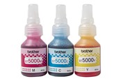 Mustepatruunat, värikasetit ja lisävarusteet - Brother BT5000CL Value Pack - 3-pack - yellow cyan magenta - original - ink refill - BT5000CLVAL