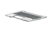 Näppäimistöt - HP - notebook replacement Näppäimistö - with ClickPad - Nordic - with top cover - Kannettavan tietokoneen näppäimistö – vaihtoon - Pohjoismainen - L44588-DH1