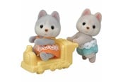 Nuket, pehmolelut ja oheistarvikkeet - Sylvanian Families Husky-kaksoset - 5638