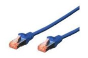 Verkkokaapelit - DIGITUS Professional patch cable - 1 m - blue - Sininen - 1m - DK-1644-010/B