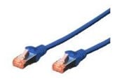 Verkkokaapelit - DIGITUS Professional patch cable - 1 m - blue - Sininen - 1m - DK-1644-010/B
