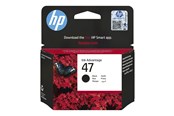 Mustepatruunat, värikasetit ja lisävarusteet - HP 47 / 6ZD21AE - Black Ink - 6ZD21AE#BHK