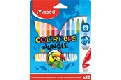 Kirjoitus- ja piirustustarvikkeet - Maped Color'Peps Jungle Felt-pens x12 - 845420
