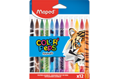 Kirjoitus- ja piirustustarvikkeet - Maped Color'Peps Animals Felt-pens x12 - 845403
