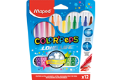 Kirjoitus- ja piirustustarvikkeet - Maped Color'Peps Long Life felt-pens x12 - 845020
