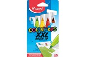 Kirjoitus- ja piirustustarvikkeet - Maped Color'Peps XXL Brush Tip felt-pens x5 - 844705