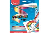 Kirjoitus- ja piirustustarvikkeet - Maped Color'Peps Oops Erasable Väri pencils x24 - 832824