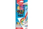 Kirjoitus- ja piirustustarvikkeet - Maped Color'Peps Oops Erasable Väri pencils x12 - 832812