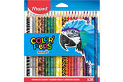 Kirjoitus- ja piirustustarvikkeet - Maped Color'Peps Eläimet Väri pencils x24 - 832224