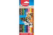 Kirjoitus- ja piirustustarvikkeet - Maped Color'Peps Animals Colour pencils x12 - 832212