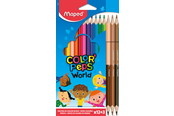 Kirjoitus- ja piirustustarvikkeet - Maped Color'Peps World Colour pencils x15 - 832071