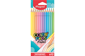 Kirjoitus- ja piirustustarvikkeet - Maped Color'Peps Pastel Colour pencils x12 - 832069