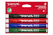 Kirjoitus- ja piirustustarvikkeet - Penol WB marker box x4 ass. - 12818500