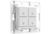 Smart Home - Älykoti - Shelly Wall Switch 4 - Valkoinen - WS4 white