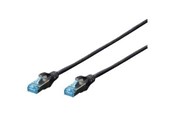Verkkokaapelit - DIGITUS Professional patch cable - 2 m - black RAL 9005 - Musta - 2m - DK-1532-020/BL