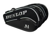 Urheilu & Fitness - Dunlop Padel Bag Paletero Elite BLACK/SILVER - DU325917IONE SIZE