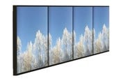 Seinäkiinnitys, AV-kiinnikkeet & AV-kalusteet - HI-ND Videorow - kiinnityssarja - 4x1 videoseinälle - pystysuuntaan - Max - recommended for 43" - VR4300-5401
