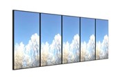 Seinäkiinnitys, AV-kiinnikkeet & AV-kalusteet - HI-ND Videorow - mounting kit - for 5x1 video wall - portrait - Max - recommended for 50" - VR5000-5501